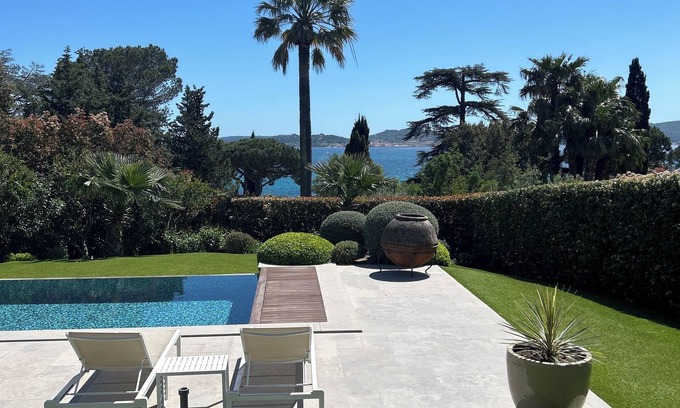 Guerrevieille Villa | Superbe Villa vue mer sur st Tropez