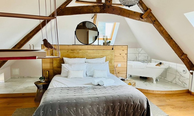 Sainte-Honorine-de-Ducy House | superior double room honorine