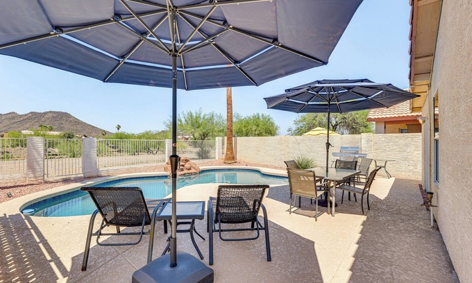 Deer Valley House | Swim w/a View: Scenic Desert Retreat in Glendale