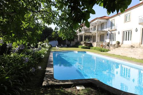 Facha House | Swimming Pool Bedroom at Casa dos Macieis, Camino Santiago direct access & Optional Agritourism