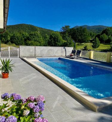 Senj House | Swimming pool house Šaulja- adapted to the disabled