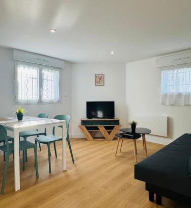 Roseraie Apartment | T3 Chaleureux tout confort bien équipé