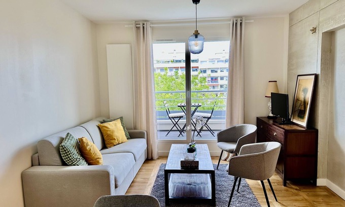 12th Arrondissement Apartment | T3 Conforte et Neuf/3 mn à Pied du Métro Ligne 8 et Tramway T3