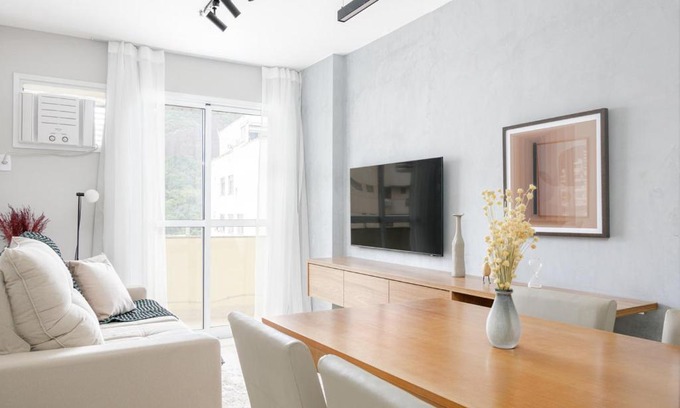 Zona Sul Apartment | Tabas Confortável apê 1 suíte Botafogo BF0003