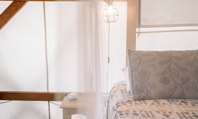 Emigrant RV Rental | Tent #5 @ Tiny Town Campground- Boutique camping