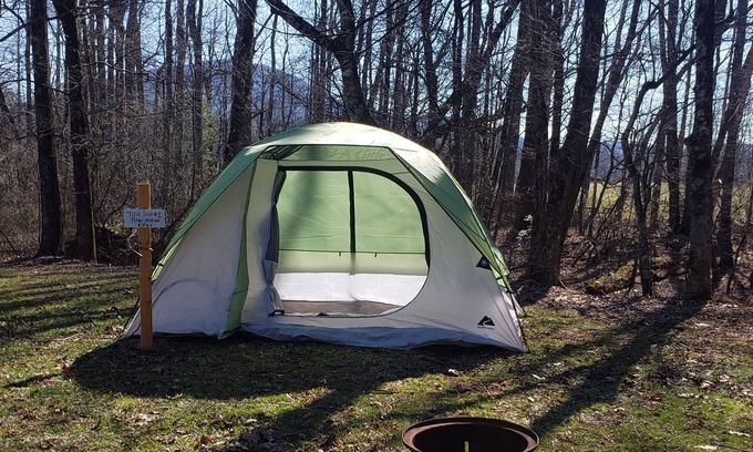 Suches RV Rental | Tent Space – Assigned Spot with Electrical #1