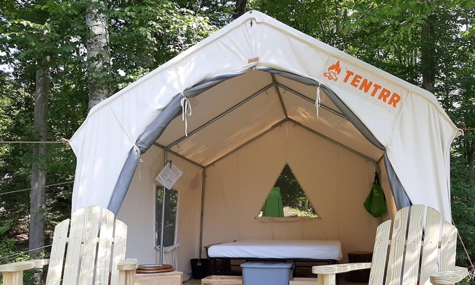 Caret RV Rental | Tentrr Signature Site - Sleigh Hill Farm Glamping