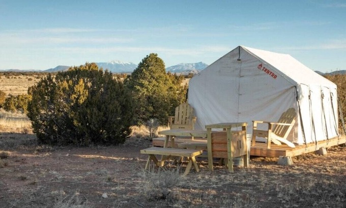 Valle RV Rental | Tentrr Signature Site - Grand Canyon Camping under the stars
