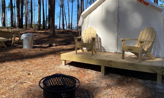 Anacoco RV Rental | Tentrr State Park Site - Louisiana South Toledo Bend State Park - Site H - Sing
