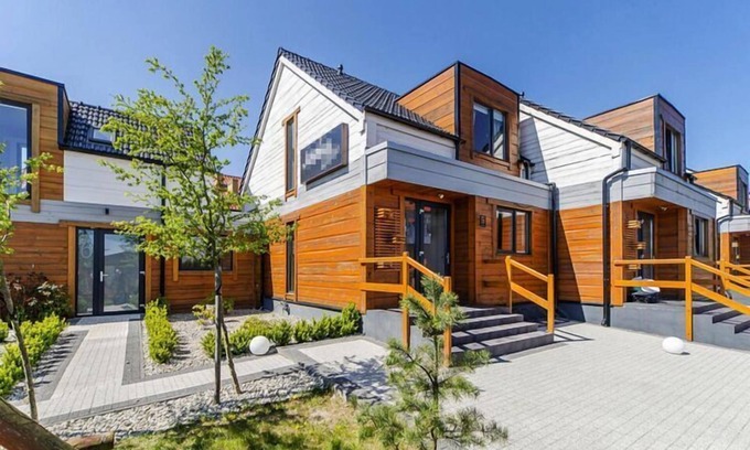 Grzybowo House | Terraced House in Grzybowo near the Beach
