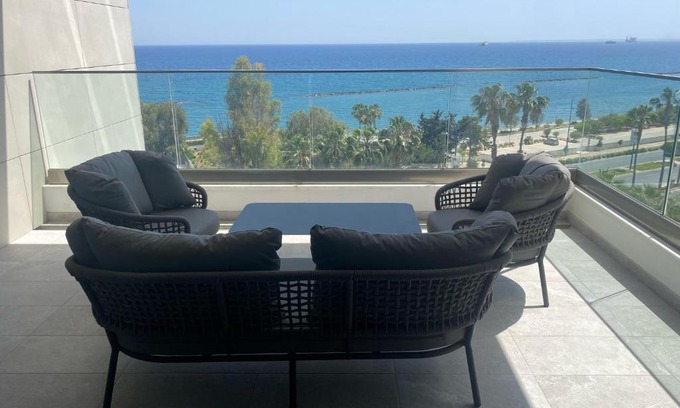 Agios Tychon Apartment | The Address-Seafront Luxury 2 Bedroom Residence
