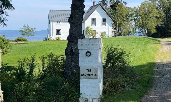Islesboro House | The Anchorage, an oceanfront home with two private beaches on Islesboro Island