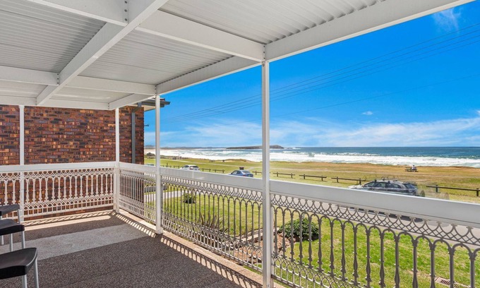 Warilla House | The Beach House - Beach at your front door, only 30 seconds walk.