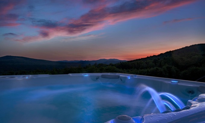 Hanover Ski Chalet | The Best Mountain Views! You can't stop looking at them!