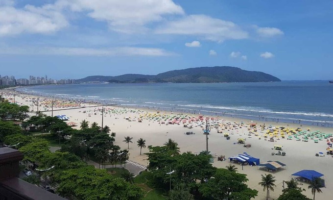 Gonzaga Apartment | The Best View and Location of Santos