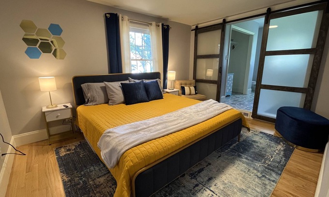 Winston - Salem House | The Blue Belle of Winston Salem