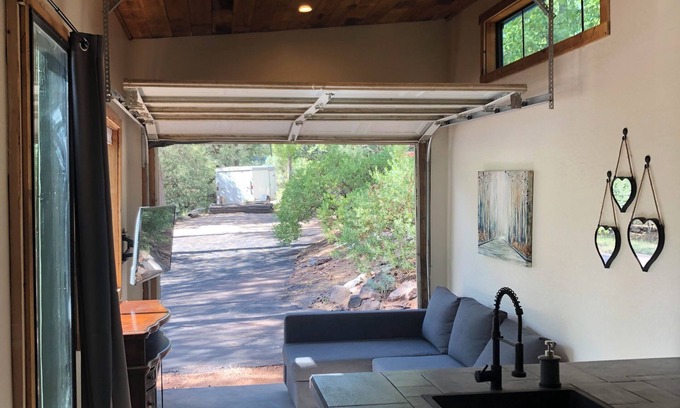 Pine Cabin | The Boxcar Tiny House