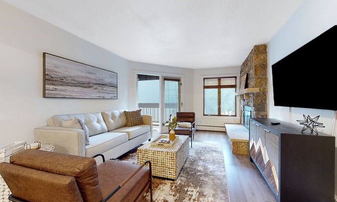 Copper Mountain Village Condo | The Copperado at Copper Valley | Ski-in/out condo with on-site golf