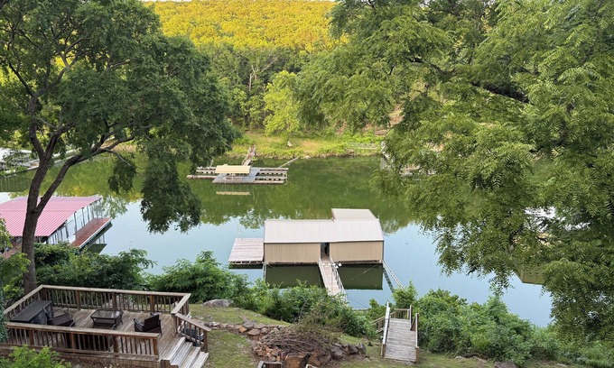 Cookson Cabin | The Deckhouse with private boat dock!