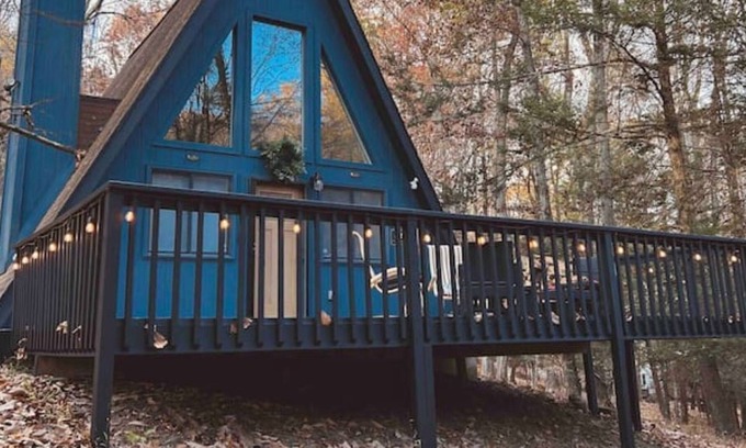 Henryville Cabin | The Eagle's Nest: A Modern A-Frame Retreat