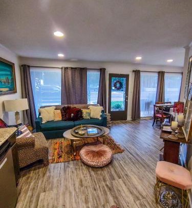 Jefferson Apartment | The Glam Room - Bohemian Glam style suite in Historic Jefferson Tx