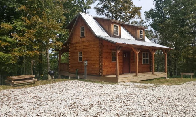 Genoa Ski Chalet | The Hampton - An Amish Built Deluxe Log Cabin