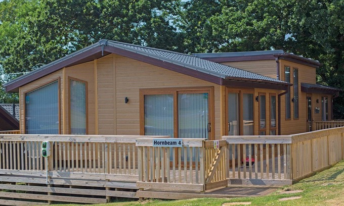 Dawlish Cabin | The Hornbeam may be our standard two bedroom lodge, but they each come with their own individual loo