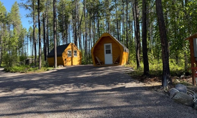 Columbia Falls Cabin | The Knotty Pine at Spotted Bear Retreat