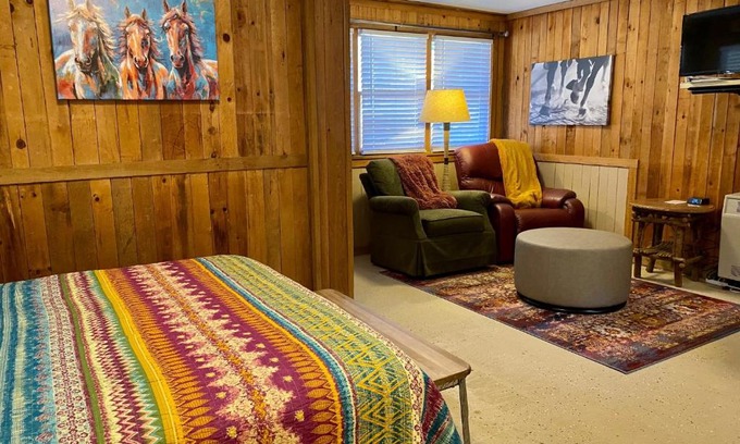 Ferguson House | The Last Resort - Recently Refurbished Cute Horse-Themed Cabin, No Frills