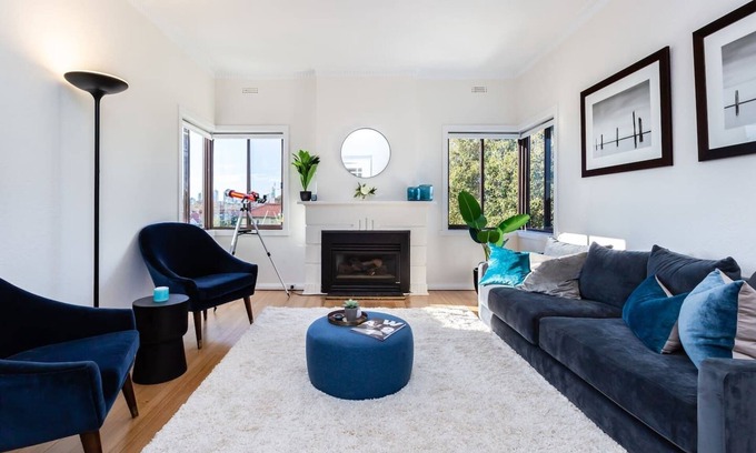 Middle Park Apartment | The Lighthouse Character filled Abode near Beach
