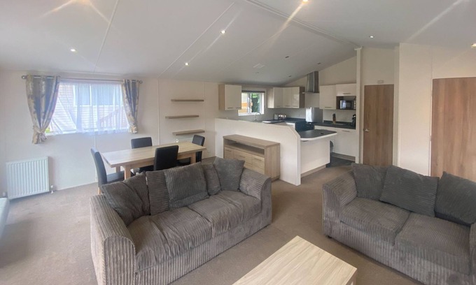 Dawlish Cabin | The Meadow Lodges are pet friendly, traditionally styled 2 bedroom lodges.