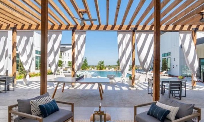 Kyle Apartment | "The Perfect Gateway" - 2Bed & 2Bath with Full Access: Pool, Gym, Dog/Kid Parks!