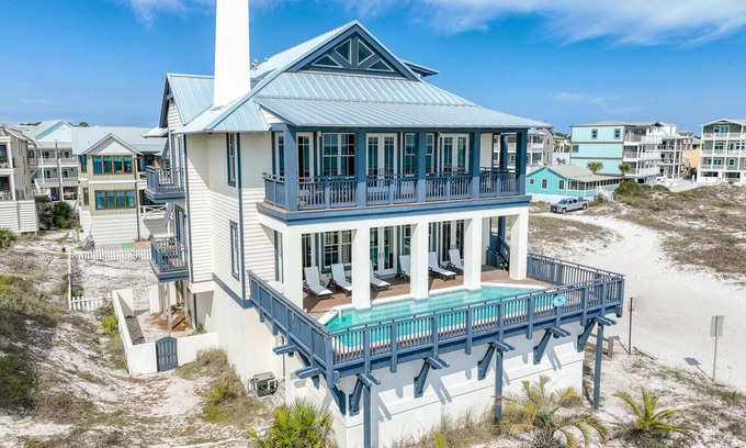 Grayton Beach House | The Rock - Gulf Front - Gulf Side Private Pool-Unsurpassed Views-Coming Soon!