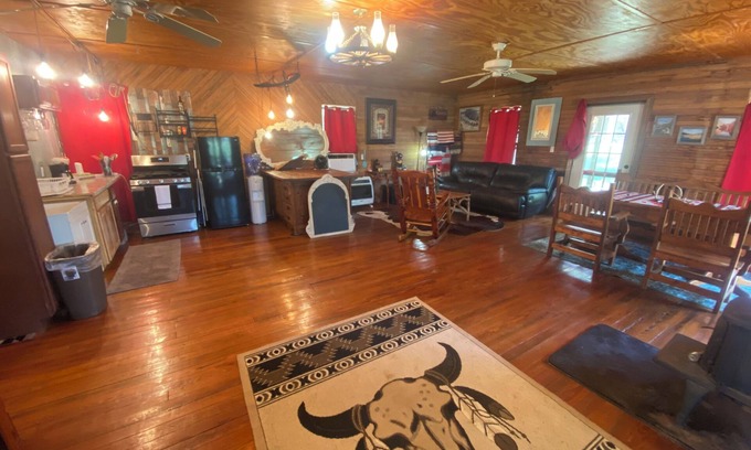 Connerville Cabin | The Schoolhouse where the deer and turkey roam!