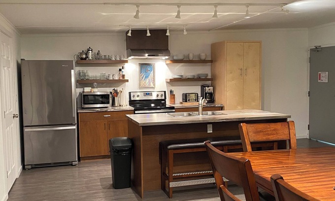 Revelstoke House | The Shop In Revy - Sleep Above Your Secure, Heated, Toy Storage