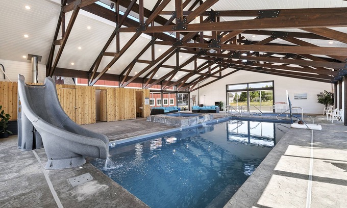 Garden City Cabin | The Silo and the Barn at Bear Lake w/POOL (Sleeps 51) by BLLR