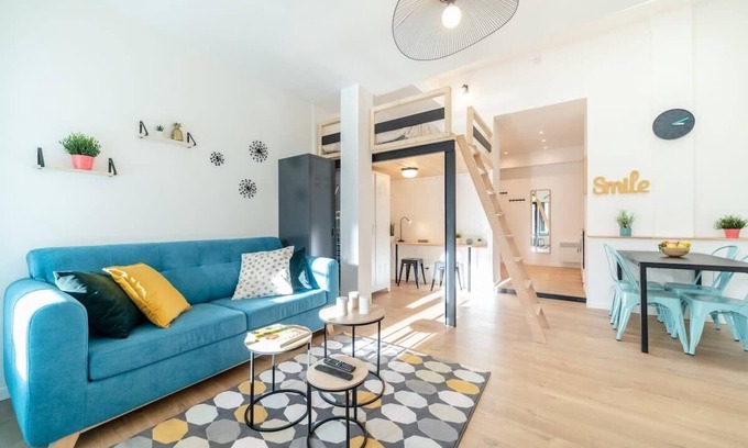 Vaise Apartment | The TANNEURS - Charming 6-person apartment - Steps from Valmy Metro