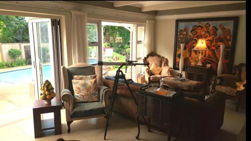Waterkloof Glen House | The Zebra Suite at Frederick's Place