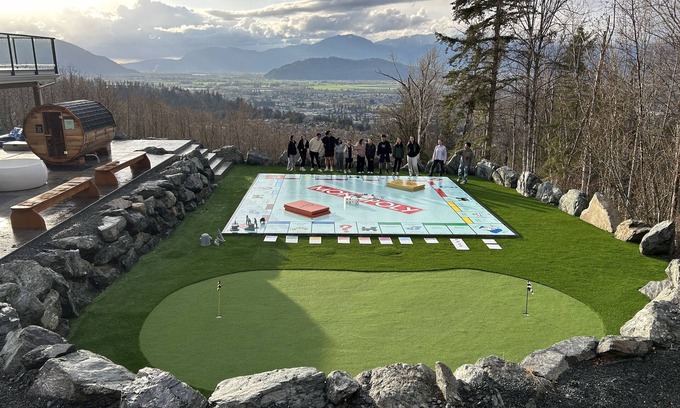 Promontory Villa | #TheMonopolyHouse-Private acreage/Bar/Arcade/Gym/HotTub/Sauna/Sports court/golf