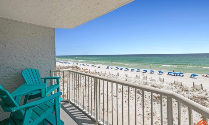 Fort Walton Beach House | Therapeutic Coastal Vibe Gulf Front Studio Condo