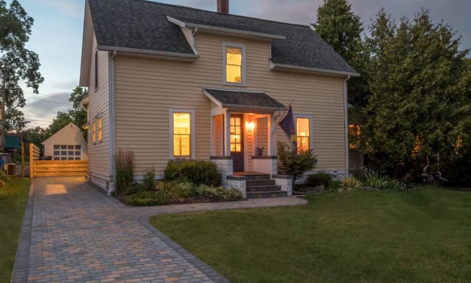 Ann Arbor House | This house was originally located inside of what's now Michigan Stadium.