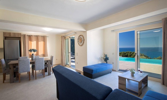 Agios Nikitas Villa | Three Bedroom Villa- Kathisma Sunset Villas