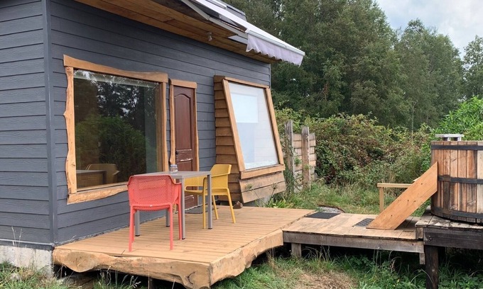 Pucon House | Tiny House with Private Jar 1