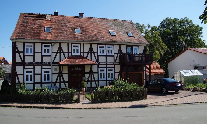 Bad Wildungen Apartment | Top floor apartment with 3 bedrooms in a listed half-timbered house in 1837