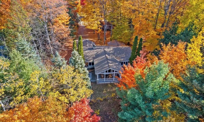 Bellaire House | Torch Lake views, BoatLaunchClose, Fire pit