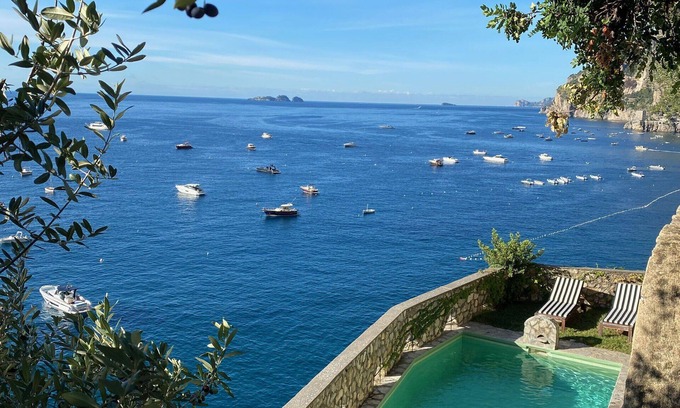 Positano City Centre Villa | Torre Sponda - Casa Angelica, Private Beach