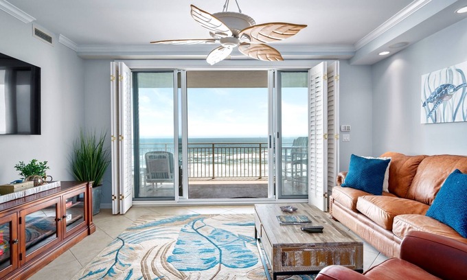 Jacksonville Beach Condo | Tortuga Sunrise Large Balcony Oceanfront 2 Bedrooms
