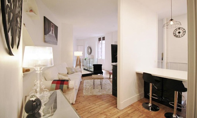 Saint-Etienne Apartment | Toulouse - Alsace Lorraine - Languedoc-Place du Salin-Muséum Histoire naturelle- Jardin des plantes-Musée Augustins- Palais de Justice station métro Carmes ligne B