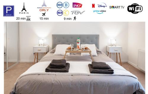 Massy Apartment | Tout confort à Massy - Parking/TGV et RER B&C