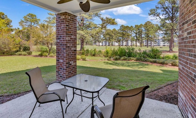 Central Myrtle Beach Condo | Tranquil 3BR Condo in Magnolia Point near Myrtlewood Golf Resort